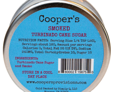 Cooper's Provisions - Vendita all'ingrosso Zucchero - Zucchero di canna fumé Turbinado1