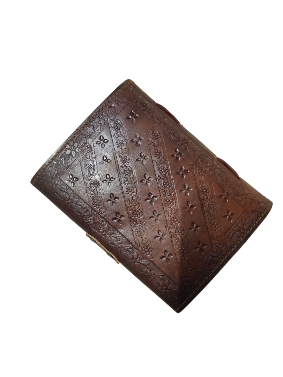 Tuzech Leather - Wholesale Journal/Diary - TUZECH Leather Journal Diary Skull Vintage Antique Book Of Shadows Handmade Notebook Sketchpad Hocus Pocus Notepad Gift for Men Women Seven Chakra With Leather Bound 7X5 Inches Brown4