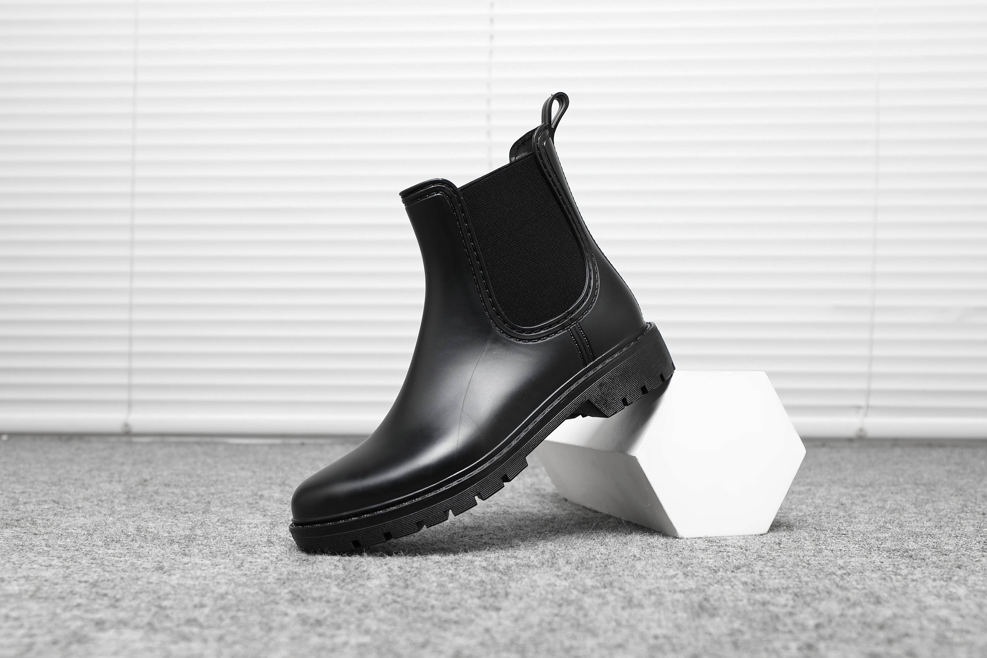 Top Staka - Wholesale Rain Boots - Women's - BG-593 Women Waterproof  Ankle Chelsea Booties 6