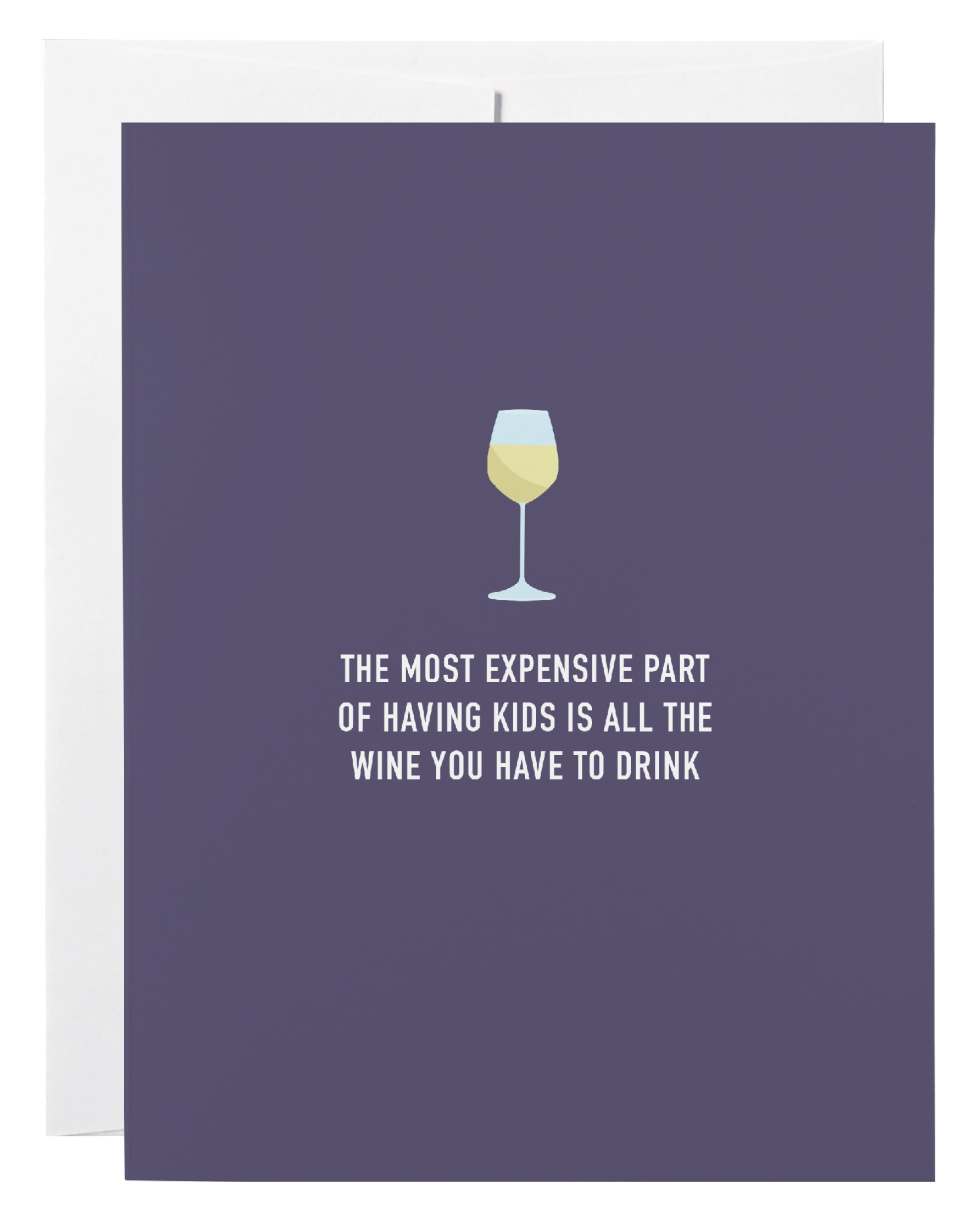 Classy Cards Creative - Wholesale Baby Card - Wine Kids Card0