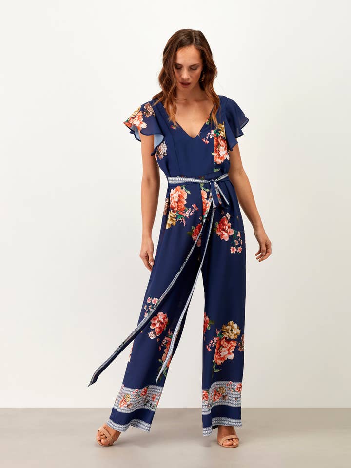 Langer Overall mit Gürtel 1987 für den Großhandel von GUIMANOS