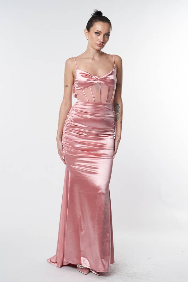 CEFIAN FASHION - Wholesale Gown - Women's - IT GIRL CORSET MAXI DRESS14