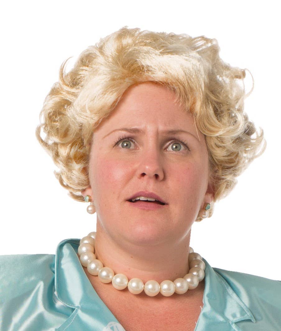 Rasta Imposta - Vente Perruque/extensions - Perruque blonde dorée, perruque Granny, Bob Blond Javel des années 800