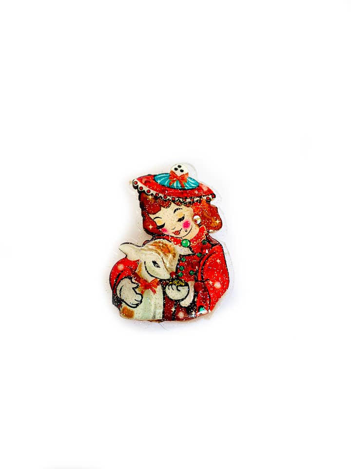 broche de ciervo vintage broches retro broches llamativos para venta al por mayor de Rosie Rose Parker