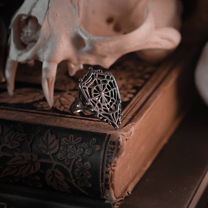 Lively Ghosts - Wholesale Cocktail/Statement Ring - Arachne Ring14