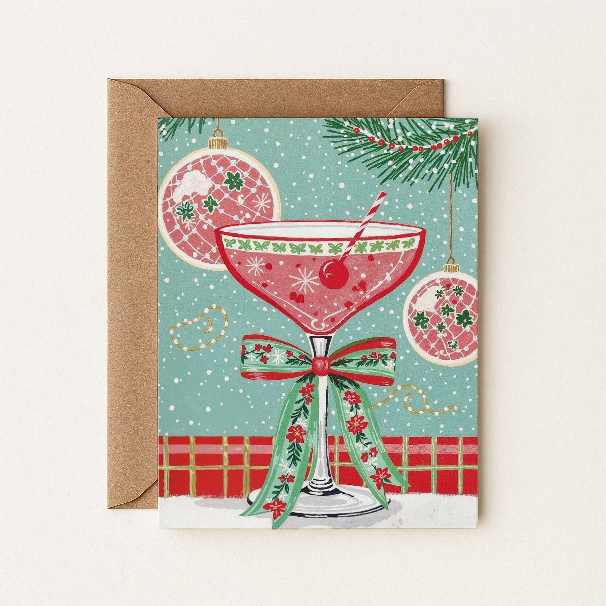 OLF - Wholesale Christmas Card - Festive Cocktail Card3