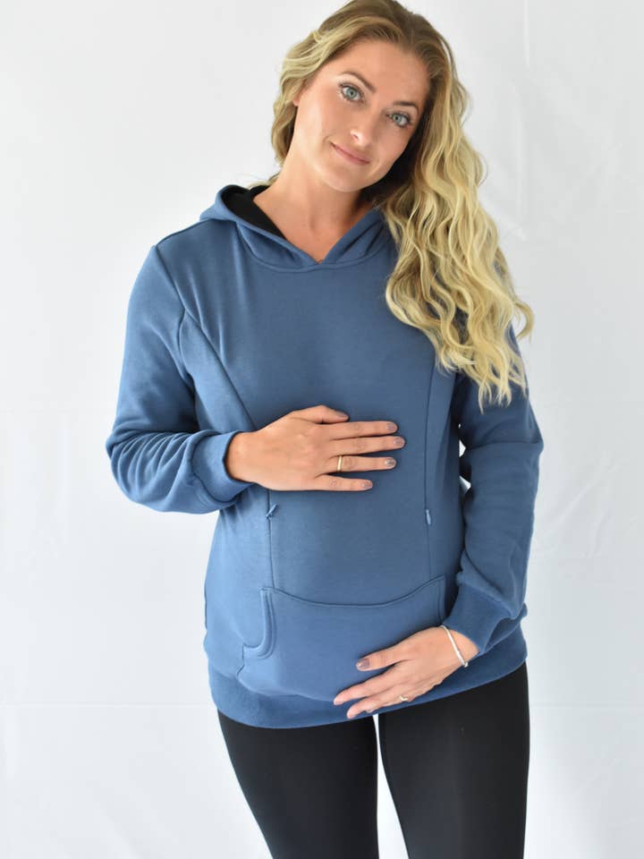 Ella Bella Maternity - Wholesale Hoodie - Women's - Jaydon Nursing Hoodie13