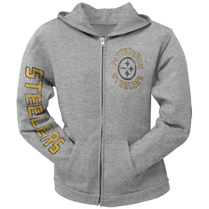 Pittsburgh Steelers - Søndag Kvinders Junior Lynlåshættetrøje for engroshandel hos Official Store