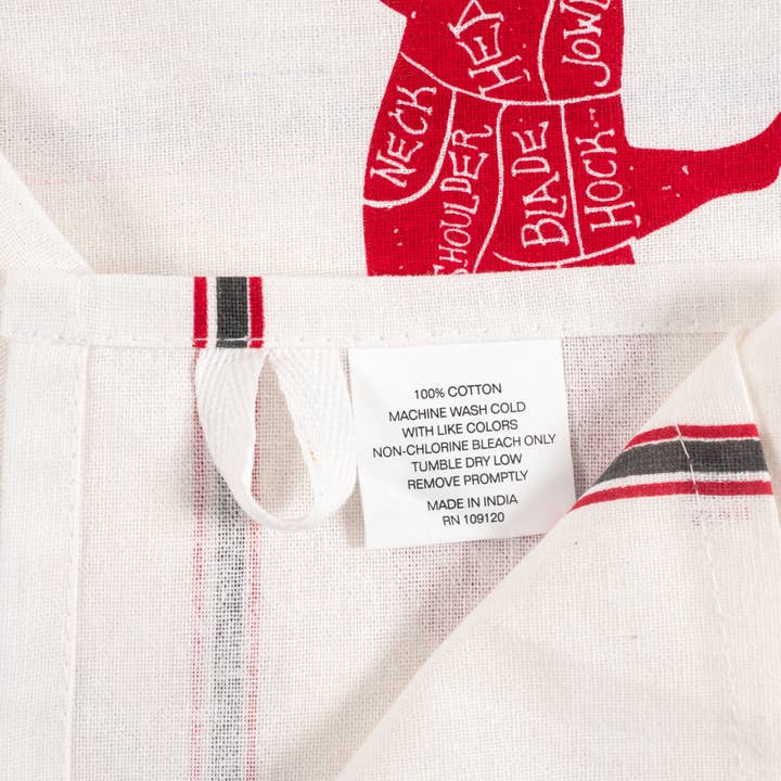 KAF Home - Wholesale Tea Towel - Western/Ranch Themed 100% Cotton Kitchen Towel - 18" x 28"9