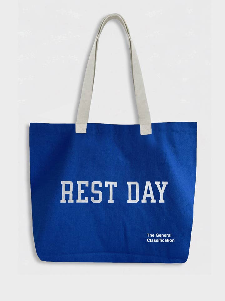 Rustdag oversized zware shopper blauw voor wholesale door The General Classification