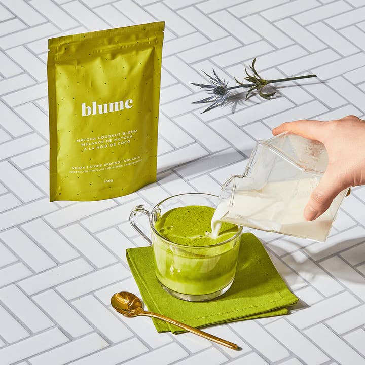 Blume - Wholesale Protein/Superfood Powder - Superfood Latte Powder, Matcha Coconut