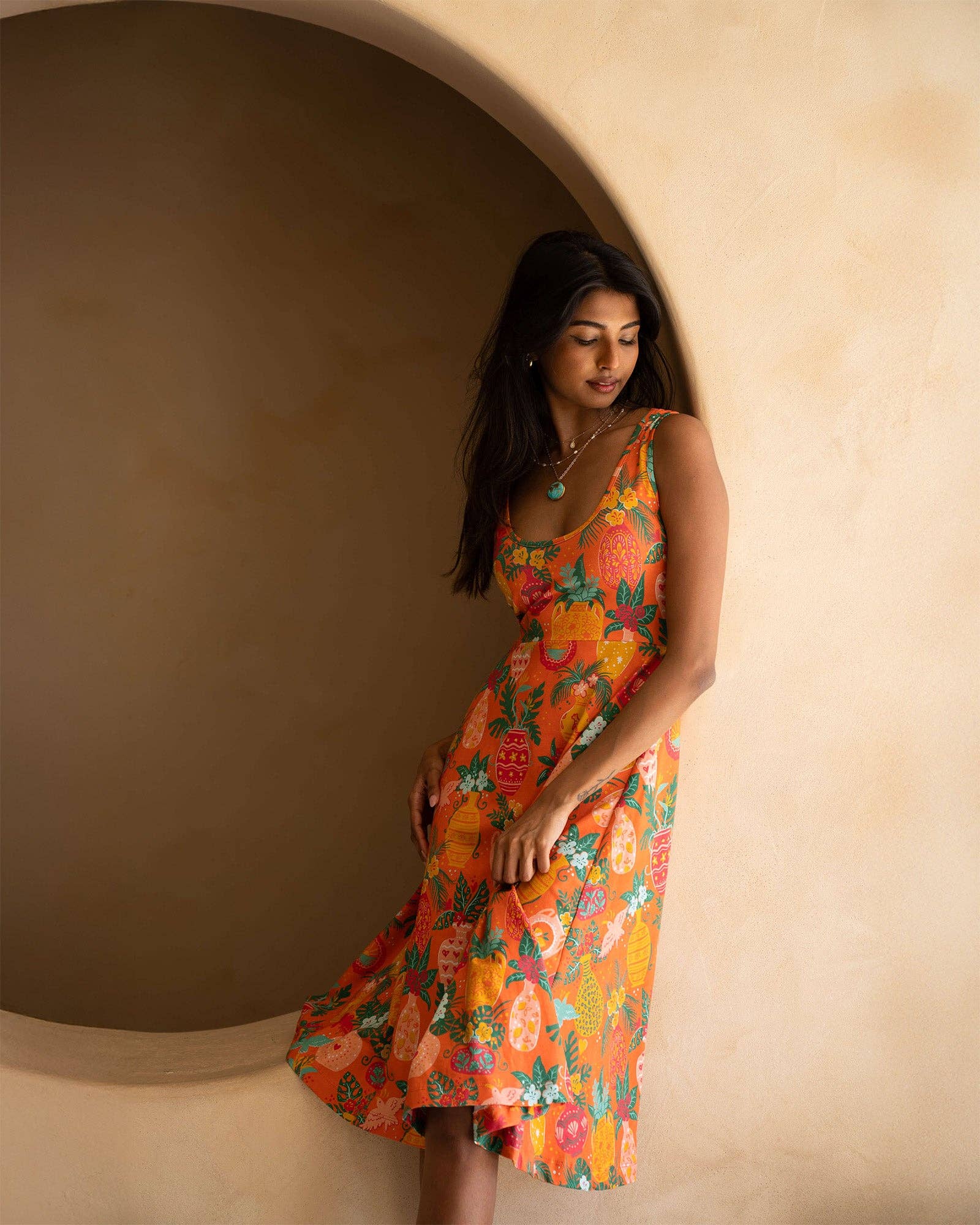 Sun & Sanctuary - Wholesale Dress - Women's - The Avalon Dress in Vases3