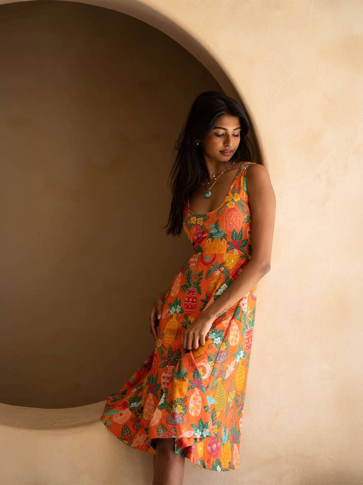 Sun & Sanctuary - Wholesale Dress - Women's - The Avalon Dress in Vases3