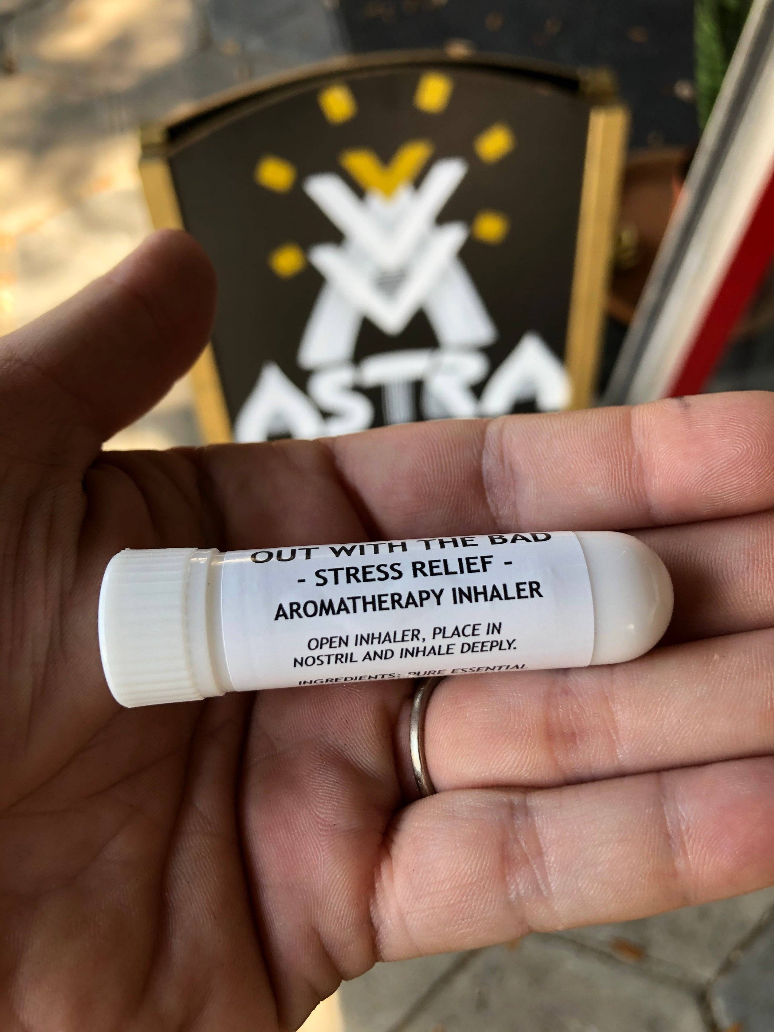 ASTRA - Wholesale Aromatherapy Inhaler - “Out With The Bad” Stress Relief2