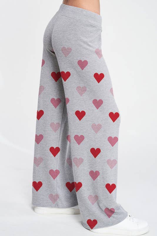Lemon Tree - Wholesale Lounge Set - Women's - Heart all over sleep lounge wear set6