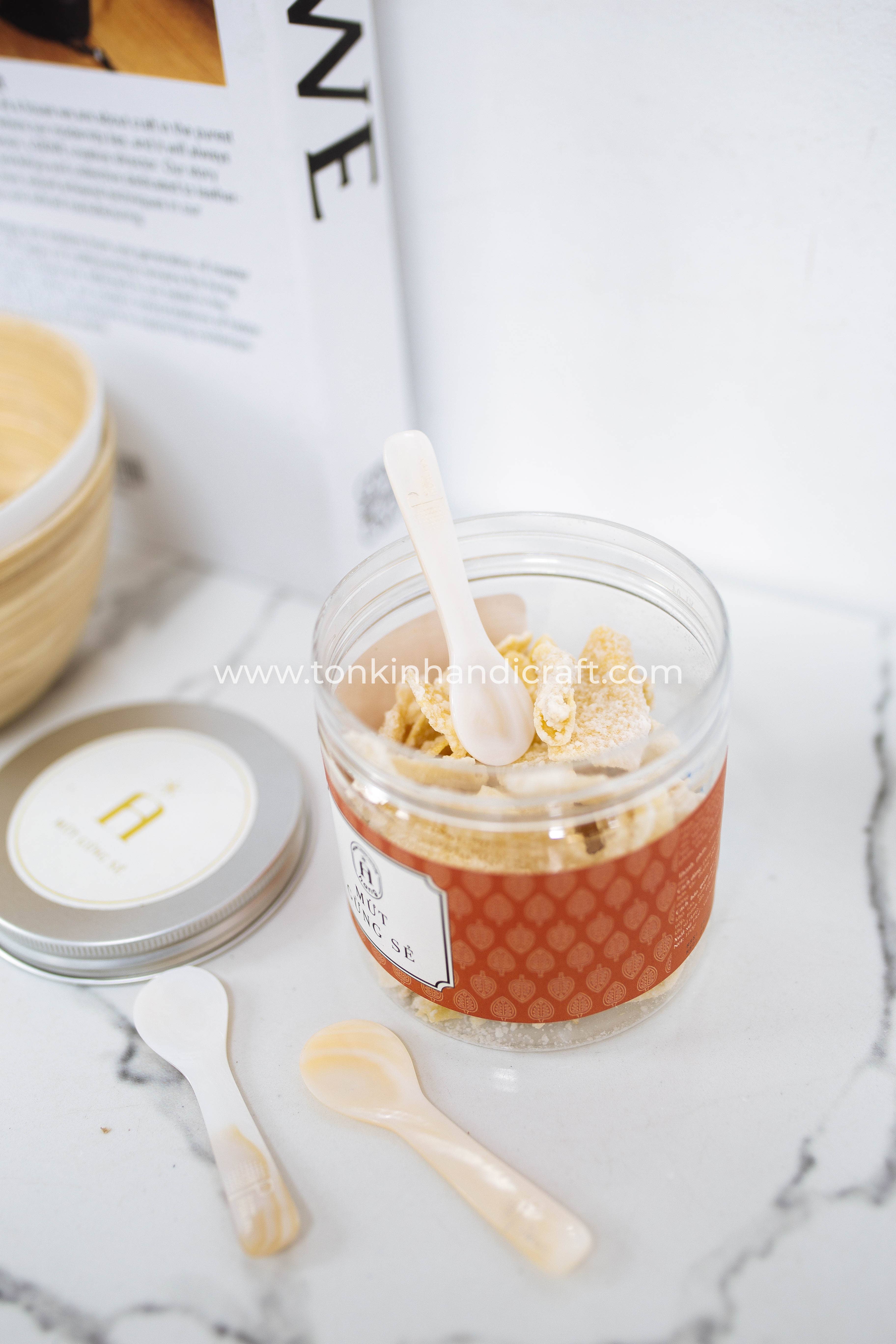 Tonkin Handicraft – wholesale Bordssked (Bestick) – Sked av pärlemorsskal14