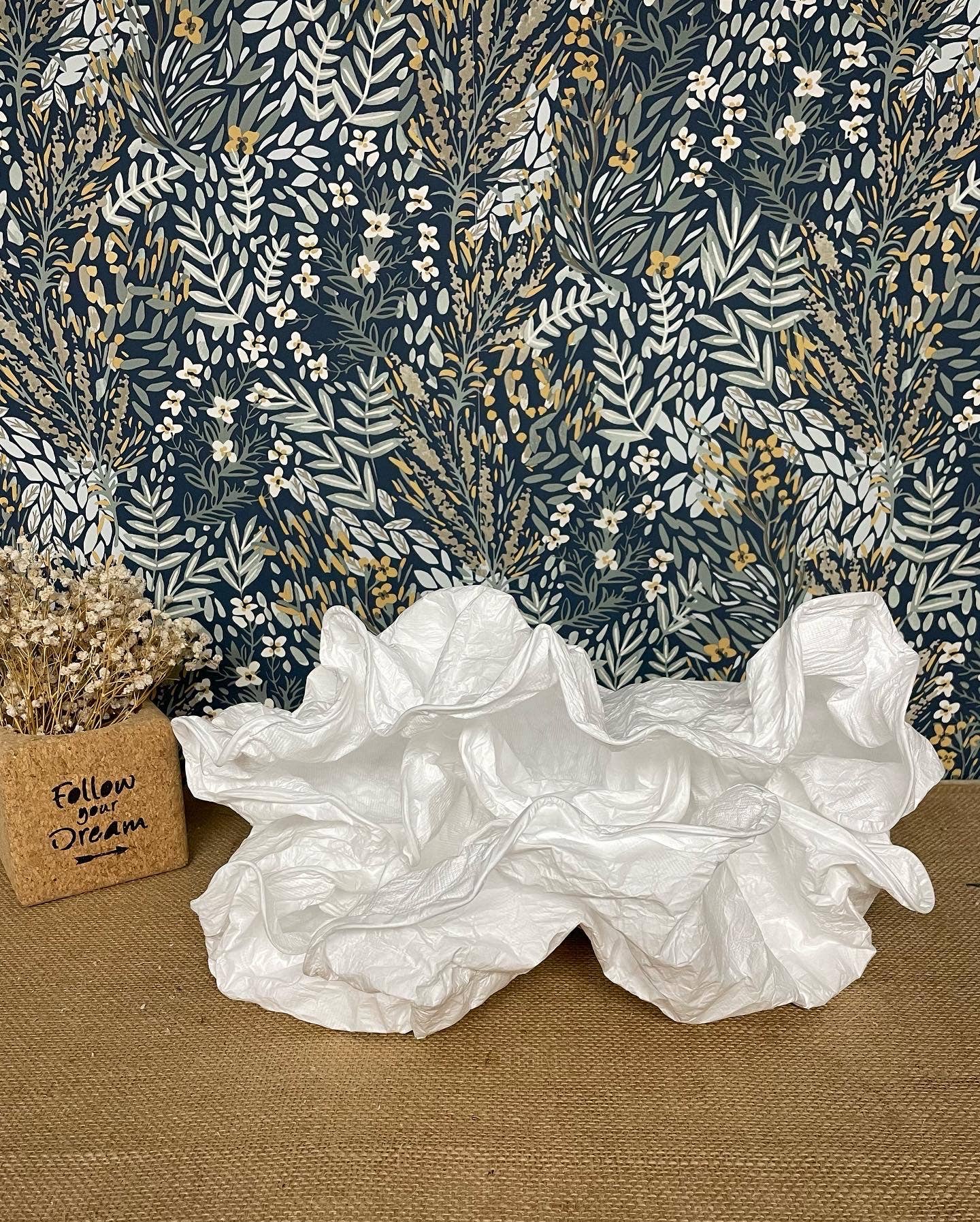 Géraldine Pouzet - Luminaires – Großhandel Lampenschirme – Luminaire ECUME Tischlampe mit Lampenschirm aus synthetischer Vliesfaser3