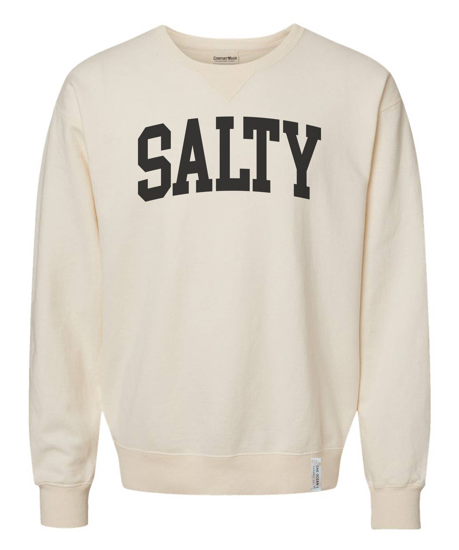 One Ocean Apparel Co.. - Wholesale Graphic Sweatshirt - Unisex - SALTY Crewneck - CUSTOM COLORS2