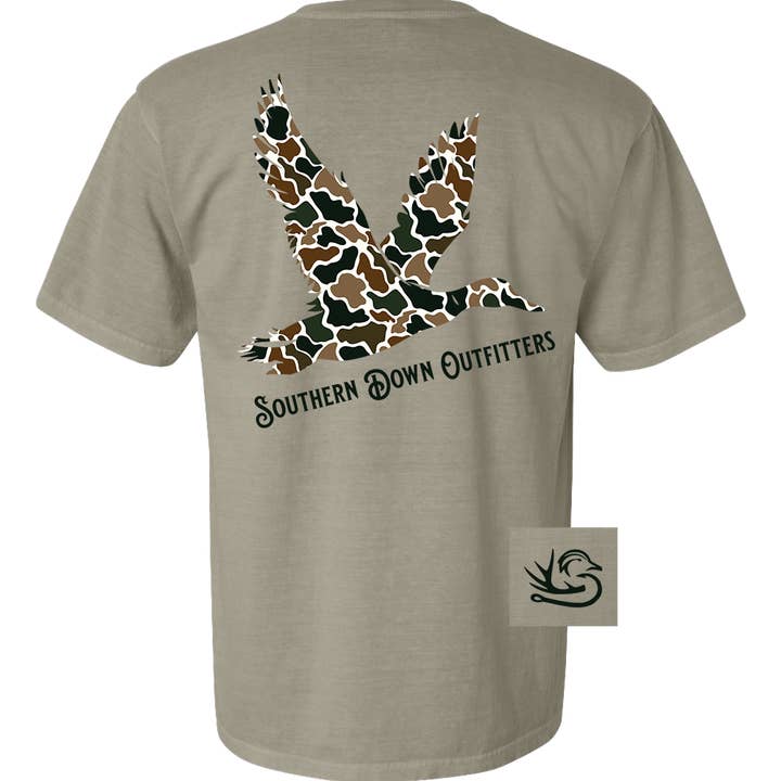 Camo Mallard Tee and other Purchase Wholesale canard. Free Returns & Net 60 Terms on Faire trending on Faire.