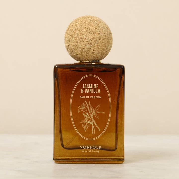 SOLO REGNO UNITO - Profumo - Gelsomino e Vaniglia 50ml per la vendita all'ingrosso da parte di Norfolk Natural Living