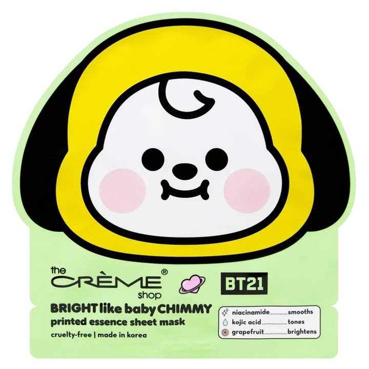 KJ Beauty and Health - Wholesale Skincare Face Mask - THE CREME SHOP BRIGHT Like Baby CHIMMY Sheet Mask2