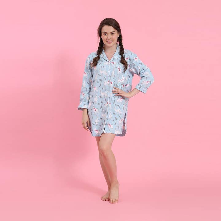 Llama Nightshirt for engroshandel hos Mahogany