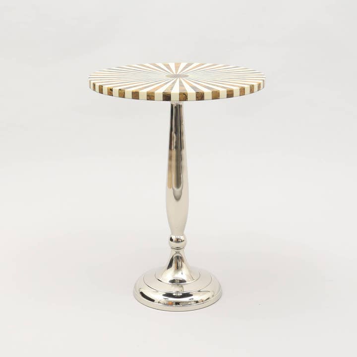 TrenDec - Wholesale Side Table - Side Table | Decorative & Modern Resin Side Table-15X15X21"1