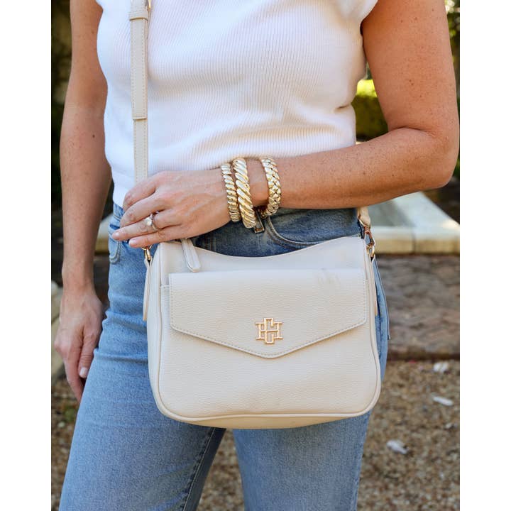 Caroline Hill - Wholesale Crossbody Bag - Women's - Lainey Crossbody Cream