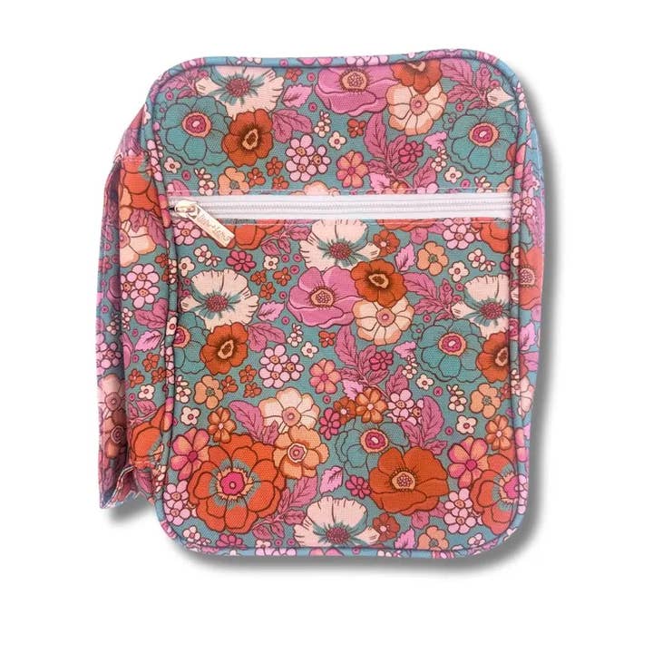 Lion + Lamb - Wholesale Crossbody Bag - Women's - Floral Women's Crossbody Bible Cover Tote Purse Bag