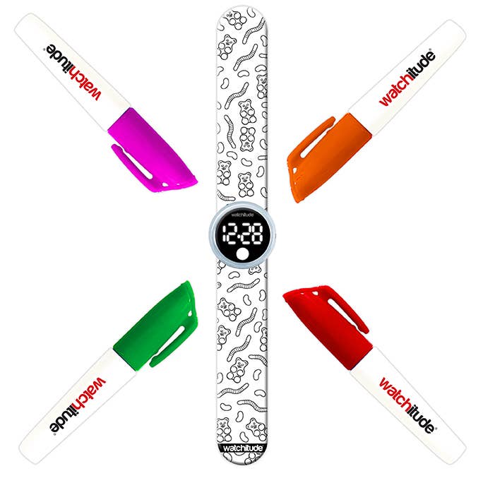 Gummies - Marker Digital Slap Watch for wholesale by Watchitude