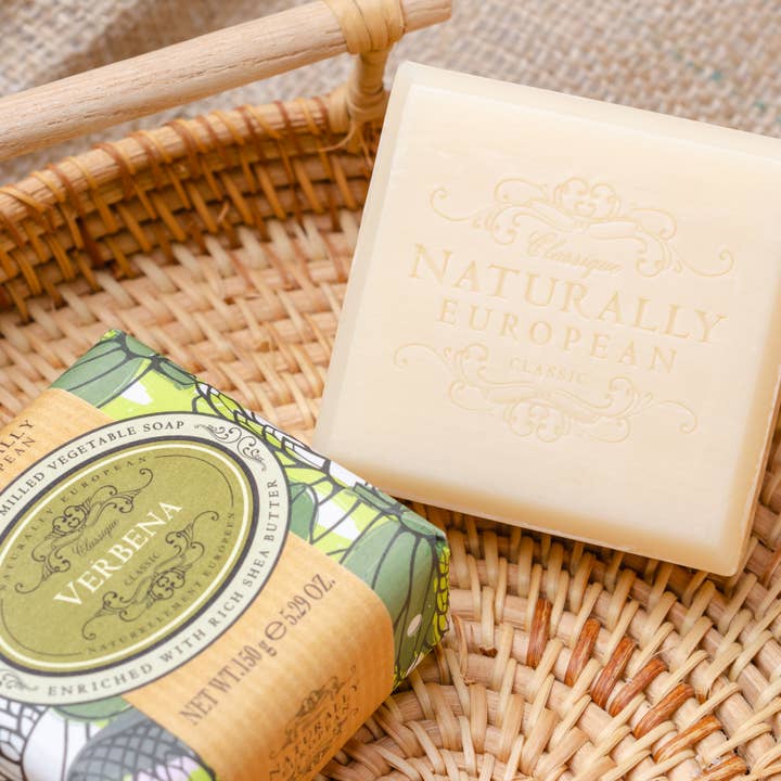 Naturally European® 150g Luxury Soap Bar - Verbena for wholesale by Upper Canada Soap
