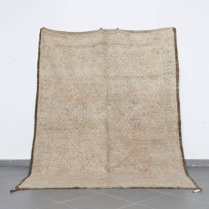 Handvävd Vintage Marockansk Ullmatta – Neutrala Toner för wholesale av MUSMUSRUGS