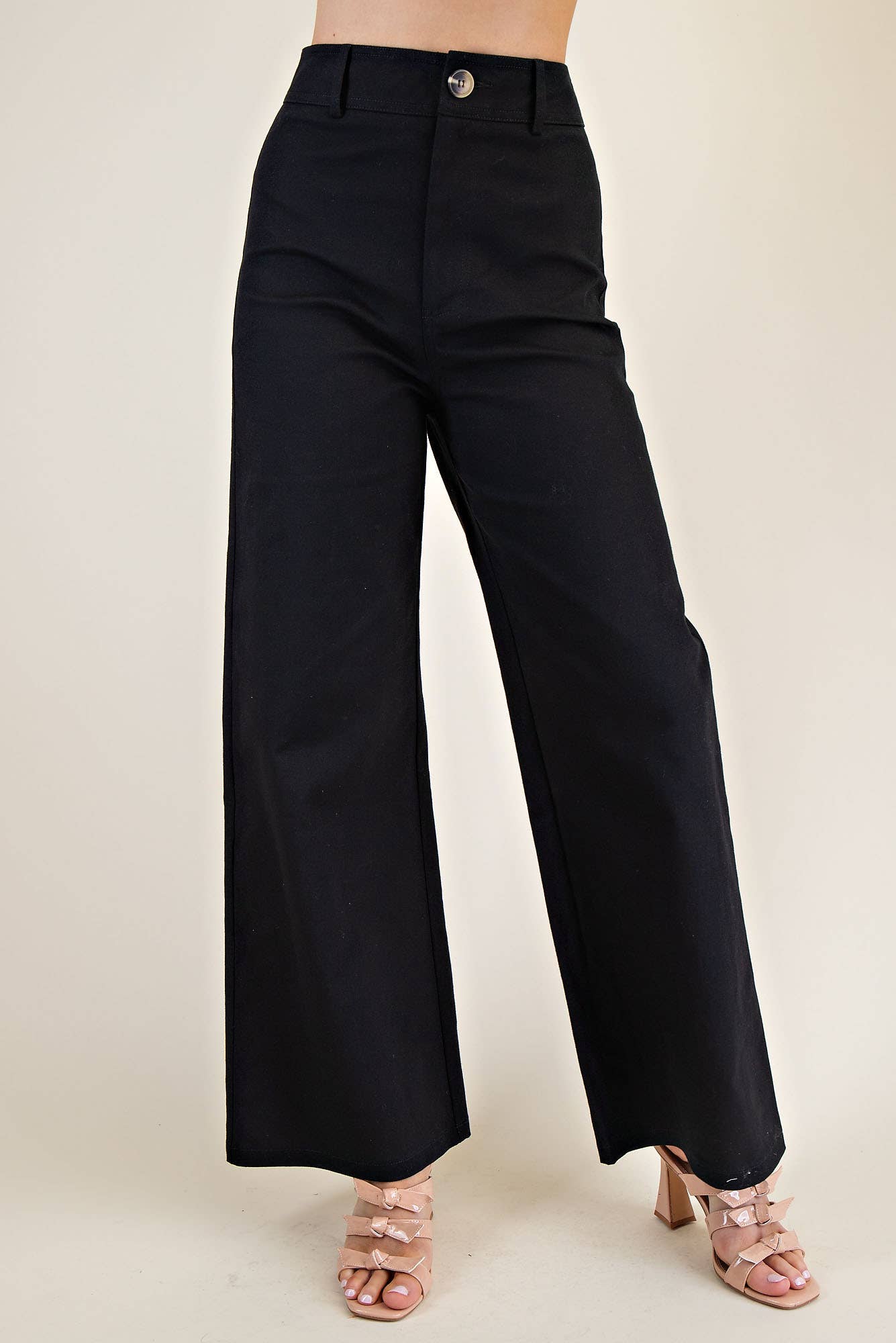 Glam - Wholesale Pants - Women's - High-Waist Straight Pants3