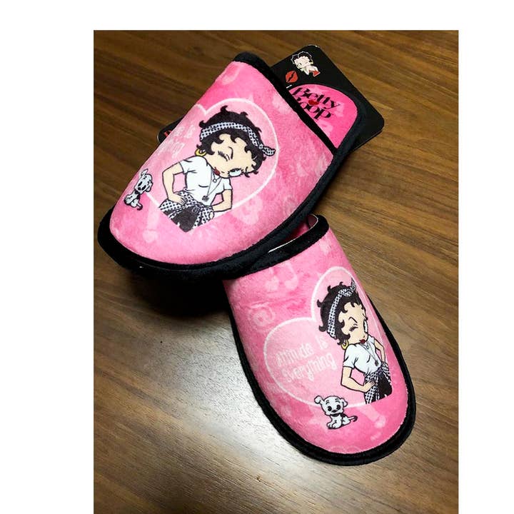 Betty Boop Slippers - Attitude for wholesale by MID-SOUTH PRODUCTS