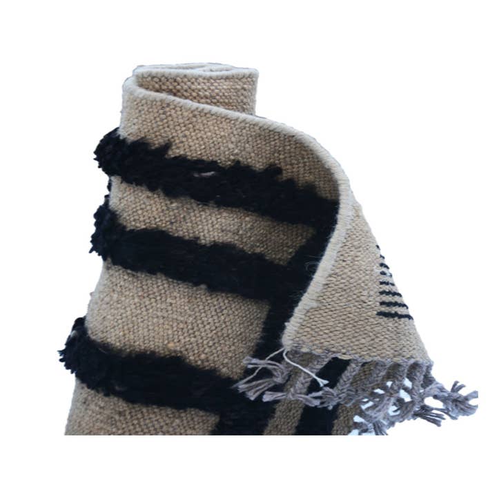 Fybernots - Wholesale Area Rug - IKAT Oushak Kilim Rug15