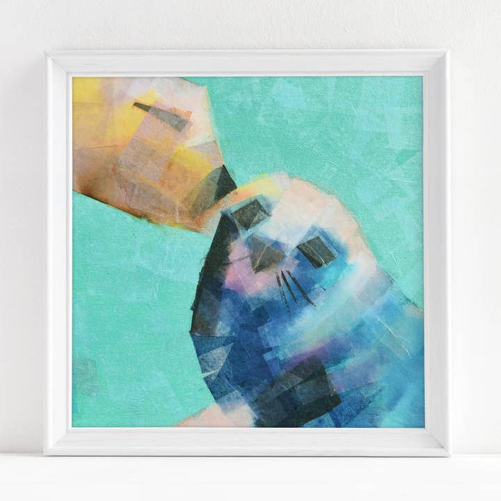 Baby Seal Print pour chambre d'enfant pour la vente par Baby Seal Studio