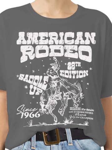 American Rodeo Graphic Tee for wholesale by Somewhere West