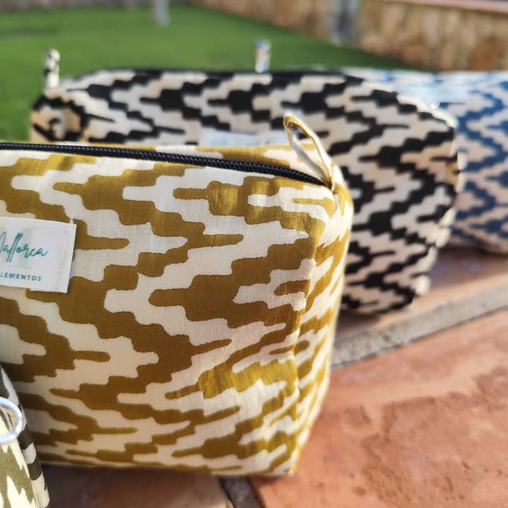 Maya Mallorca - Wholesale Clutch Bag - Women's - BLOCK PRINT COTTON CLUTCH PACK VALLDEMOSA COLLECTION4