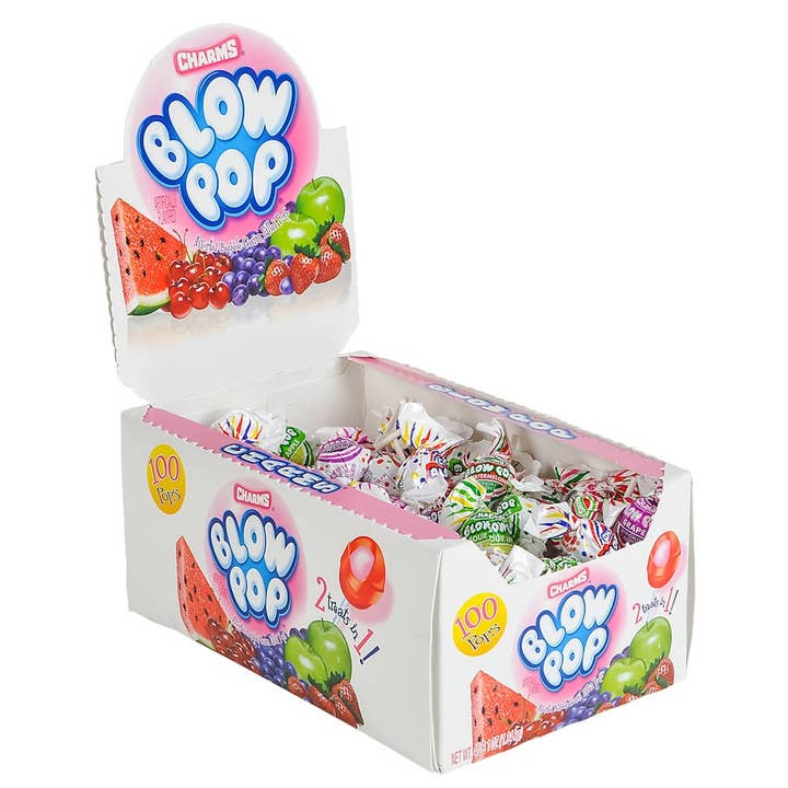 La Luna Bella - Toys - Wholesale Lollipop - CHARMS BLOW POP - LLB Candy2