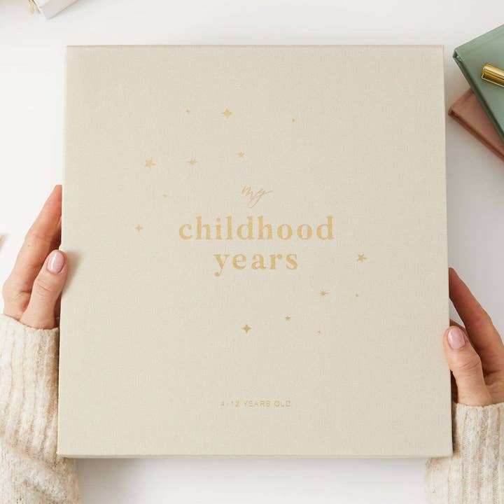 My Childhood Years (4 - 12 Years Old) - Photo Album for wholesale by Blush and Gold USA