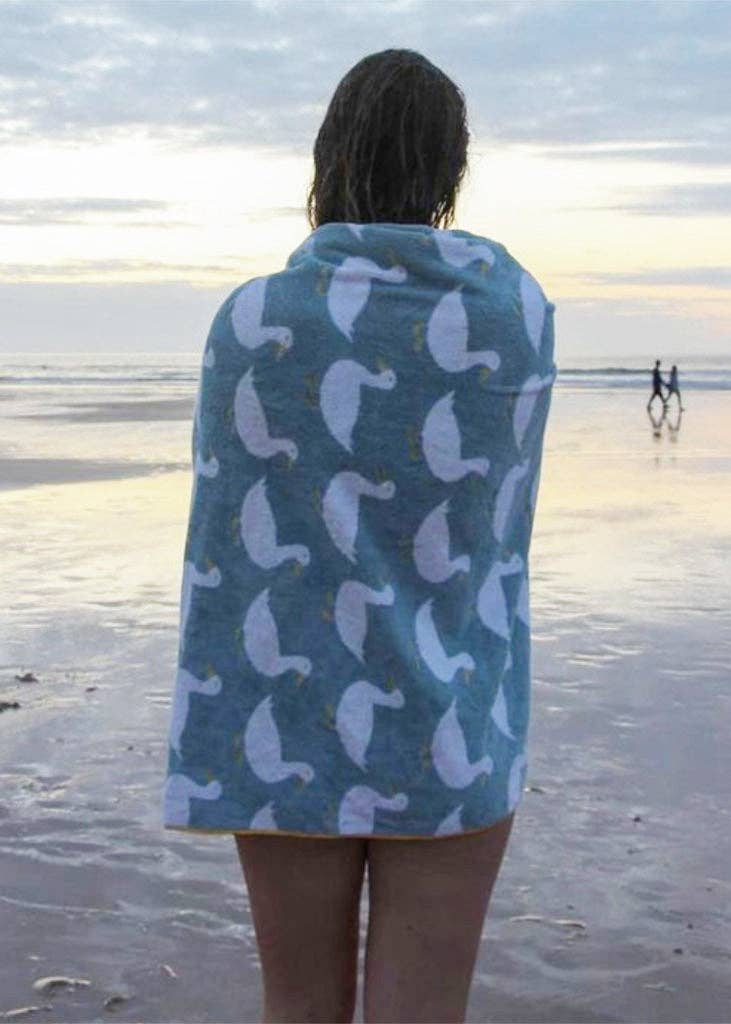 Anorak - Wholesale Bath Towel - Waddling Ducks Organic Cotton Towels2