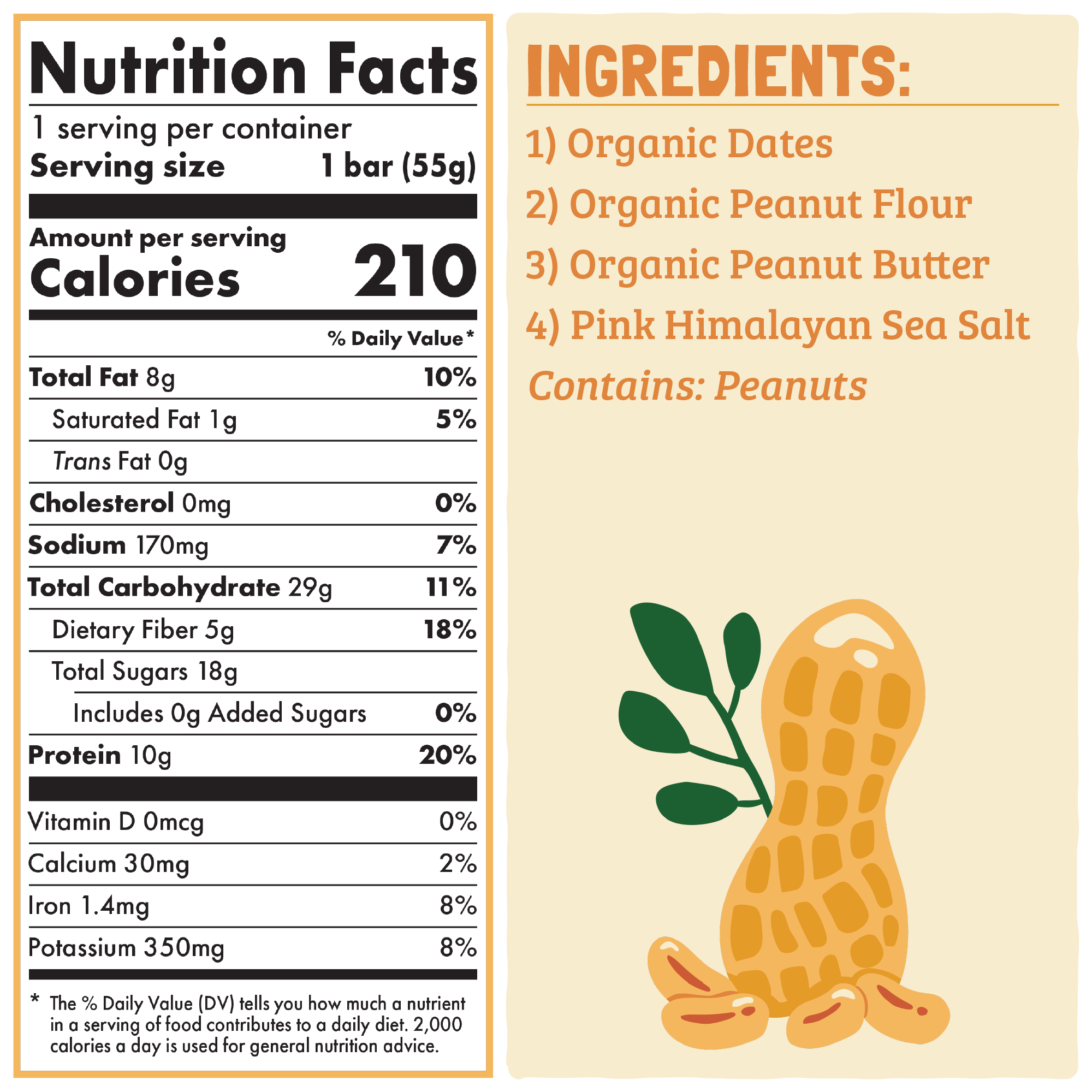 Skout Organic - Wholesale Snack Bar - Skout Organic Peanut Butter Protein Bar | Kids | Snack Bar4