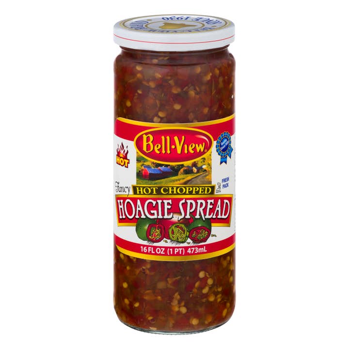 Bell-View Brand Foods - Wholesale Hot Sauce - Hot Chopped Hoagie Spread 6/16oz.