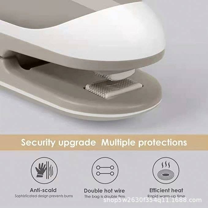 VIGOR - Vente Ustensile/gadget de cuisine - Scelleuse thermique et coupeur avec cordon, sac à puce portable à main7