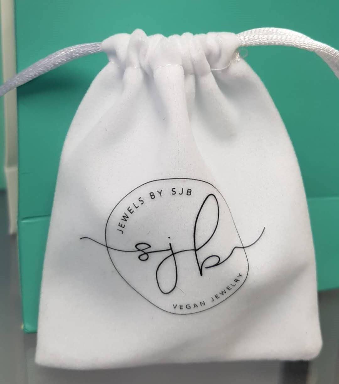 Zakka - Wholesale Gift bag - 100pcs Personalized Custom Logo Print Velvet Bag 2.75"x3.5"3