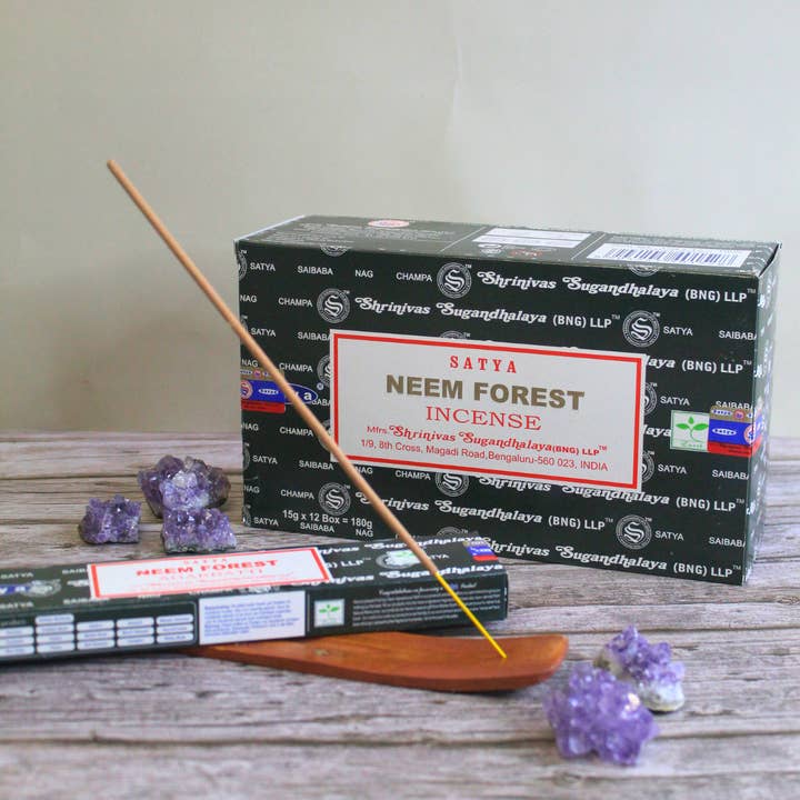 Green Tree - Wholesale Incense - Satya Neem Forest Incense Sticks3