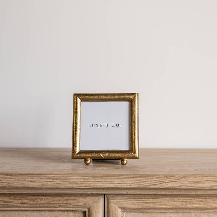 Luxe B Co - Wholesale Picture Frame - Brushed Brass Inspired Photo Frame7