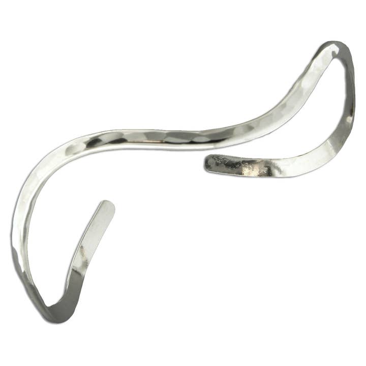Manchette Wavey pour la vente par Mark Steel Jewelry