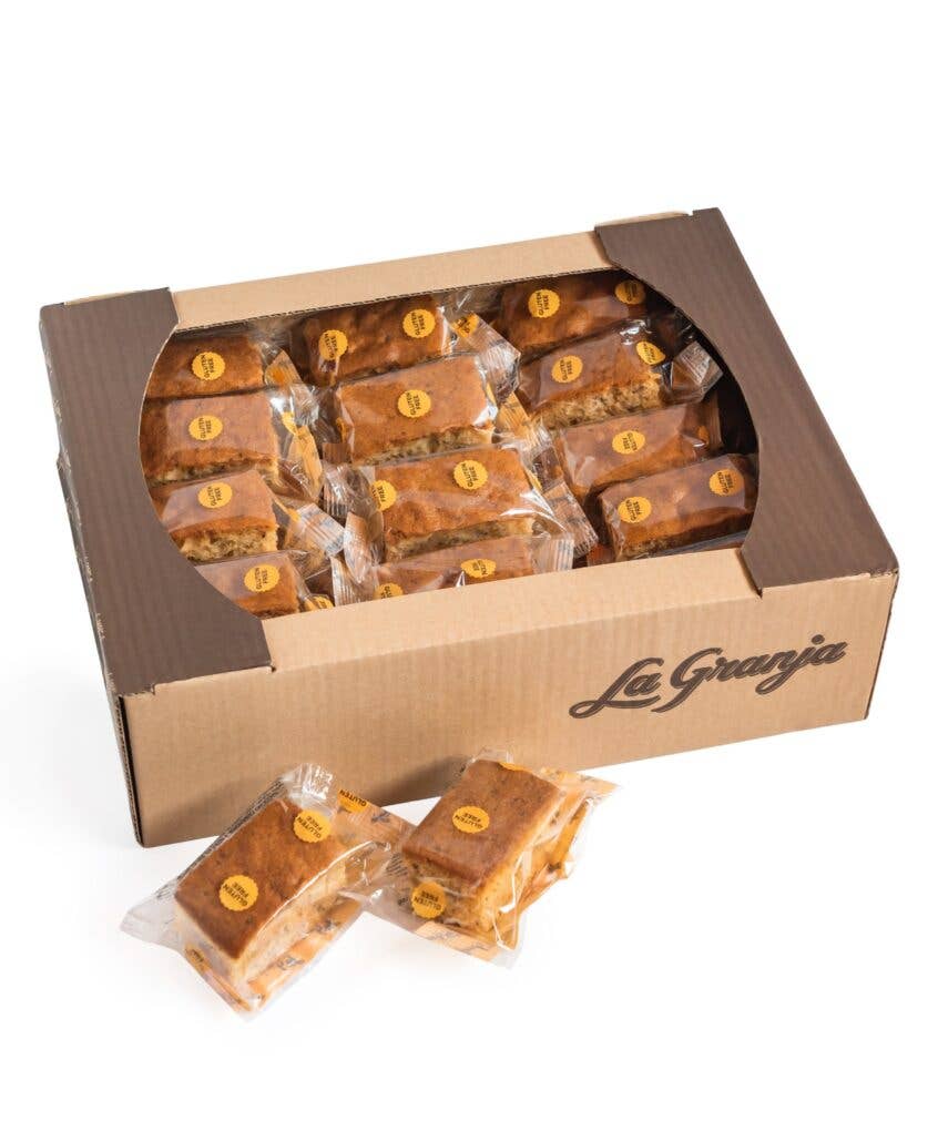 LA GRANJA FOODS 1959 - Vendita all'ingrosso Torta - Torta di carote senza glutine e senza lattosio (30 pezzi)2