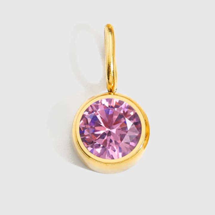 Sweet Cherry Sky - Wholesale Individual Charm/Pendant - Birthstone Gem Charm For Charm Necklace Pendant9